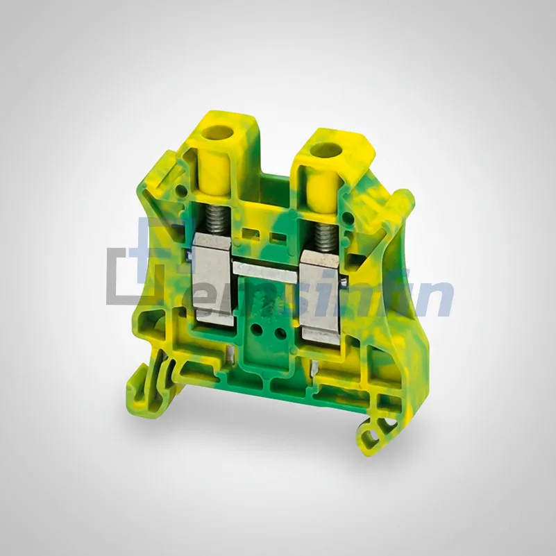 Bornera Tierra Verde/Amarillo 10mm²
