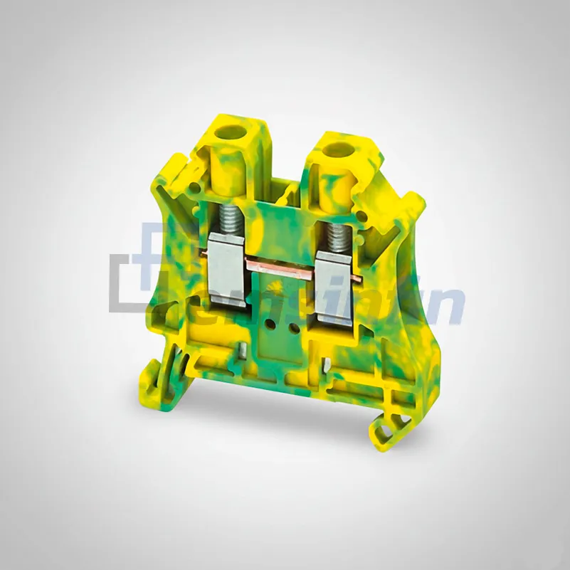 Bornera Tierra Verde/Amarillo 6mm²