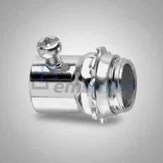 Conector conduit EMT acero galvanizado