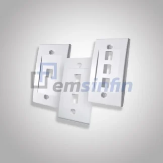 Face Plate DIXON Placa Ejecutiva (1, 2 y 3 Puertos)