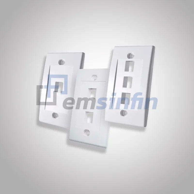 Face Plate DIXON Placa Ejecutiva (1, 2 y 3 Puertos)