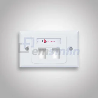 Face Plate Siemon Cat 7A 6A 6