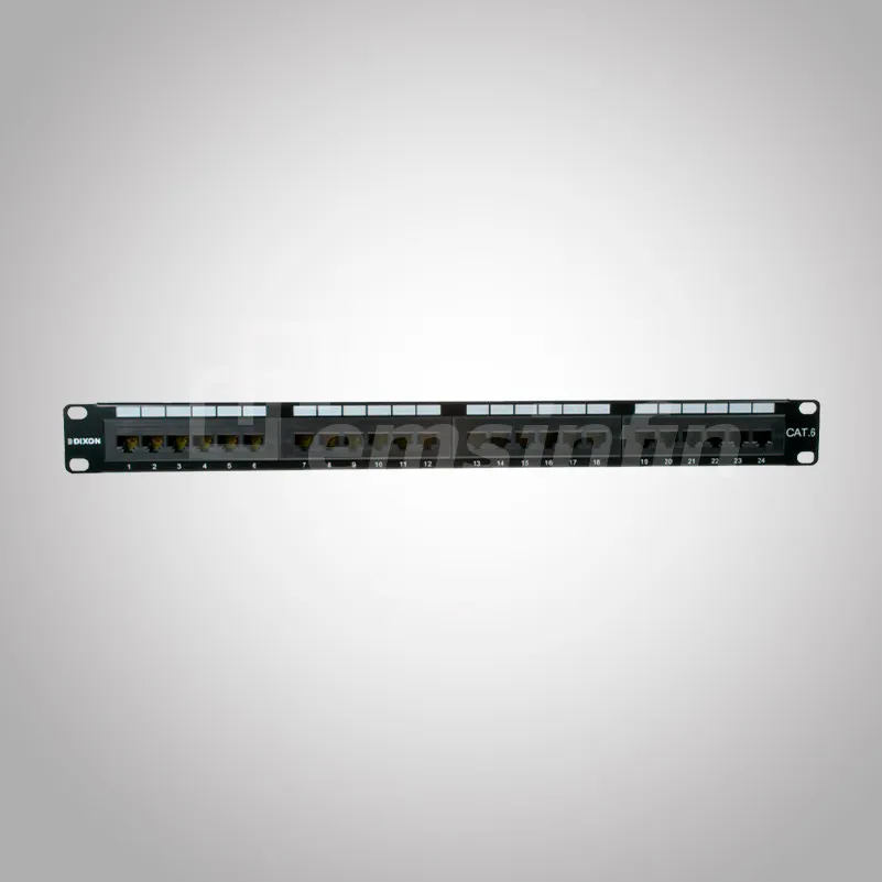 Patch Panel CAT 6 DIXON (24 Puertos)