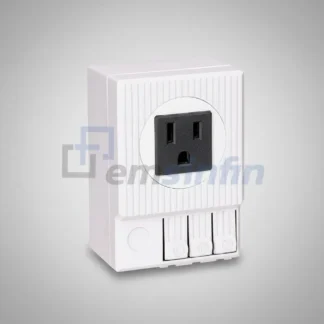 Toma Corriente Para Riel Din - (UNIVERSAL)