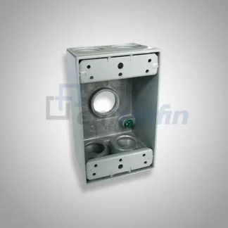 Caja rectangular aluminio 5