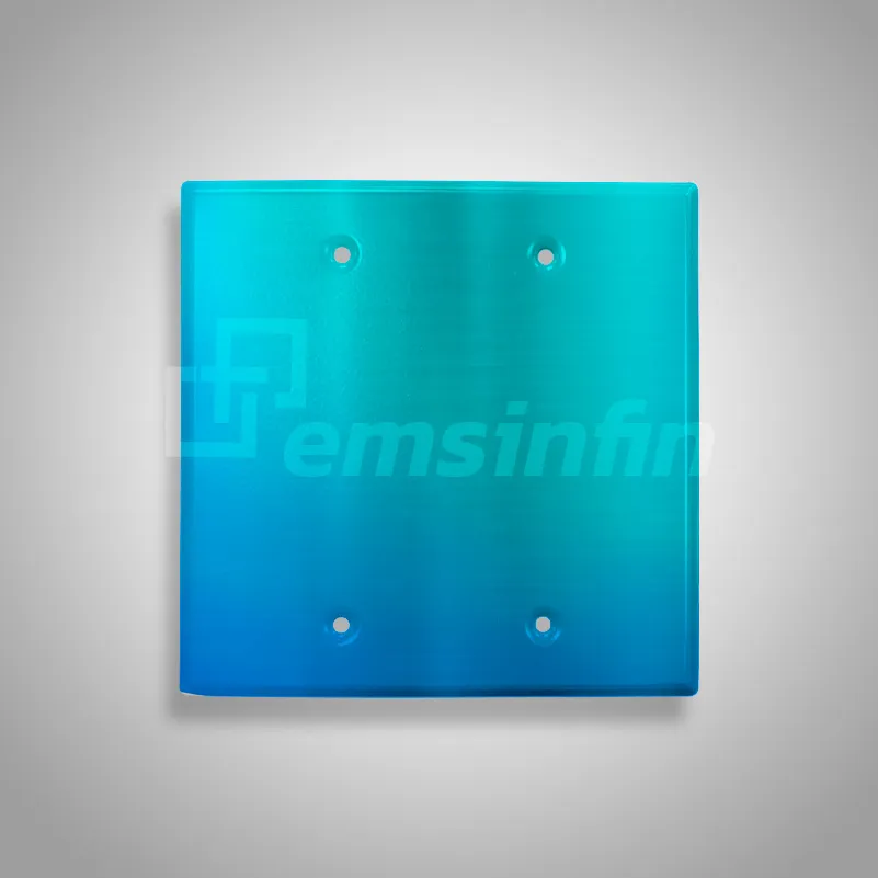 Tapa cuadrada aluminio 4x4