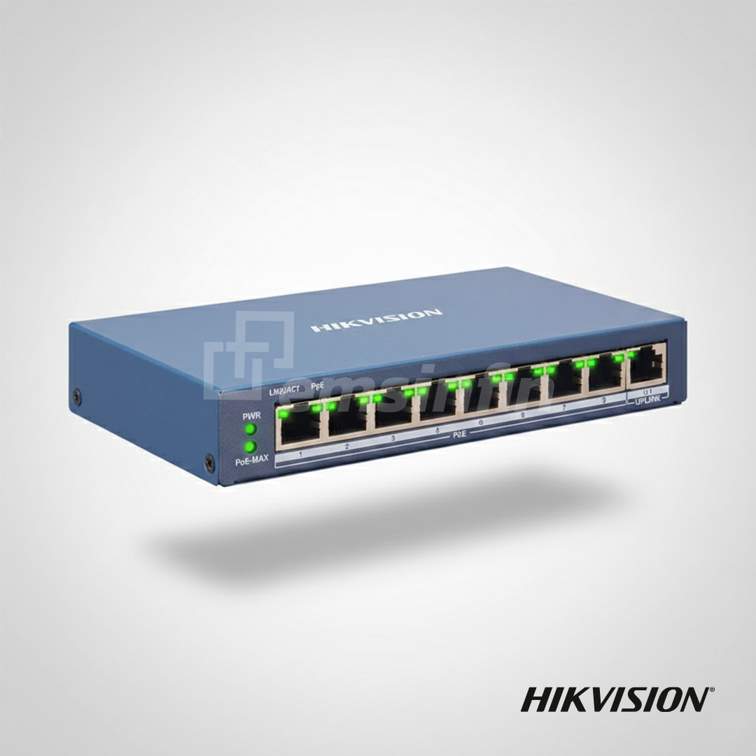 Switch PoE Smart Managed de 9 Puertos