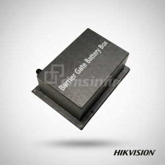 Caja de batería para barrera vehicular