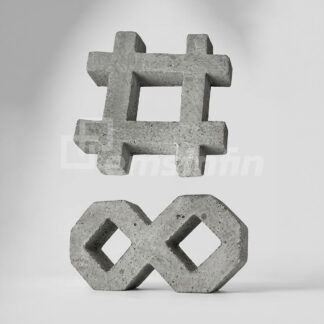Block Grass de Concreto