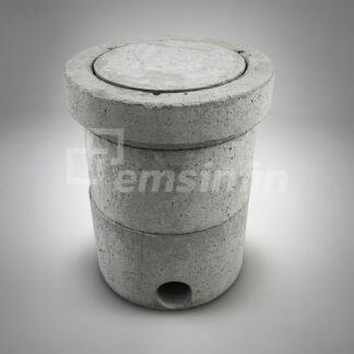Buzoneta de concreto MODELO SEDAPAL