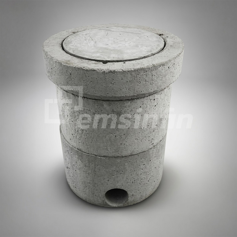 Buzoneta de concreto MODELO SEDAPAL