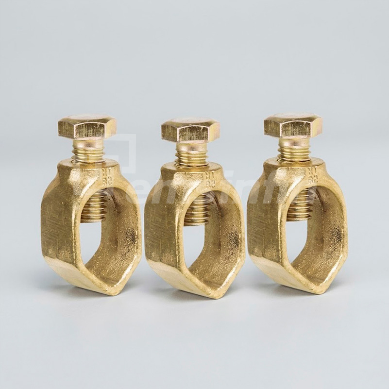 Conector AB de bronce forjado