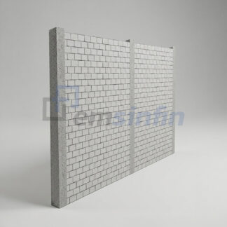 Tipo placa con columnas