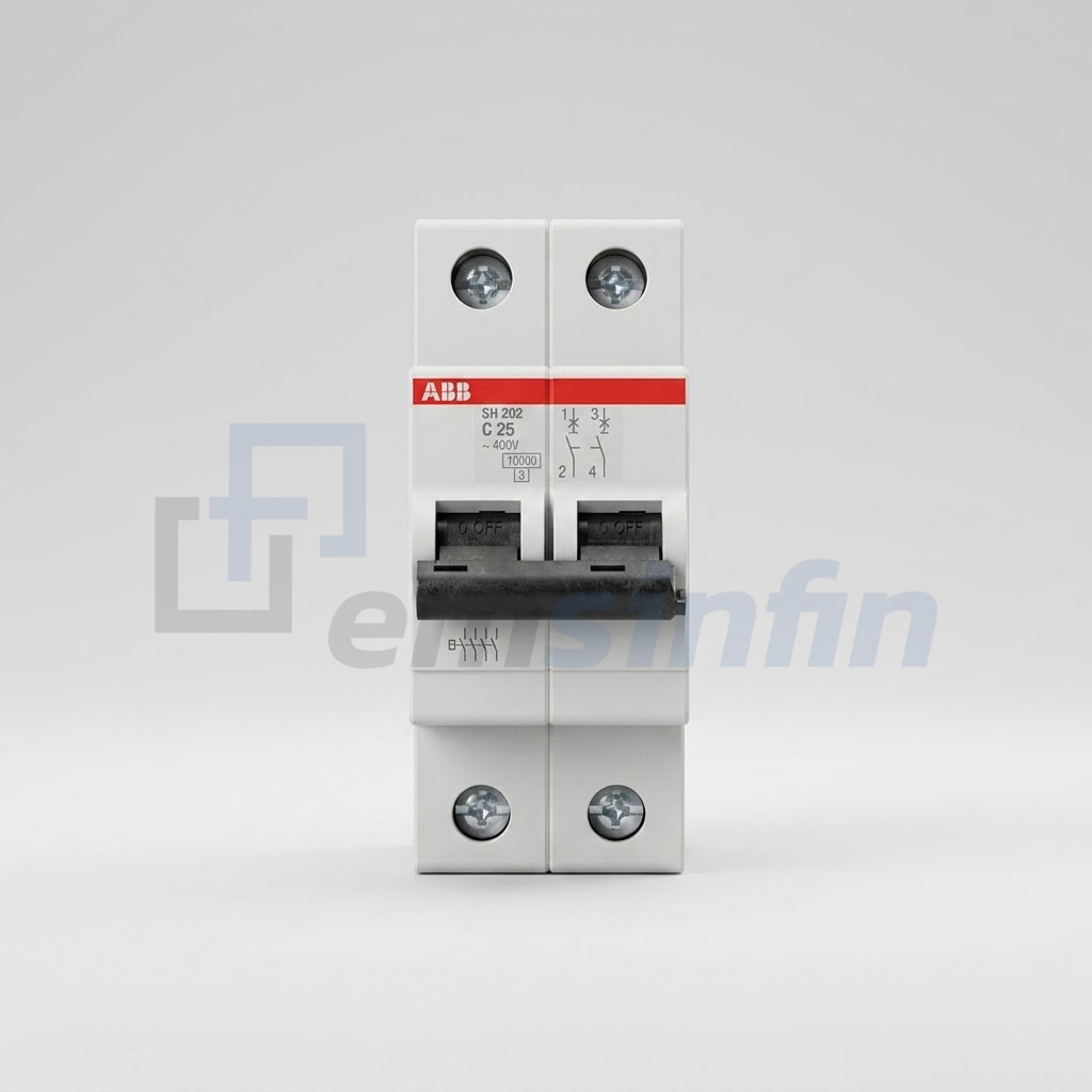 Interruptor Termomagnético Bipolar 2x25A