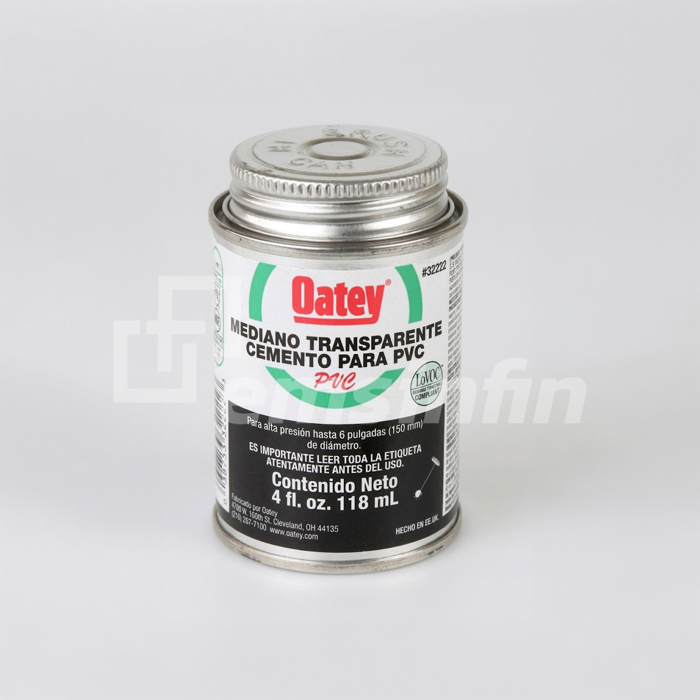 PEGAMENTO OATEY COLOR TRANSPARENTE