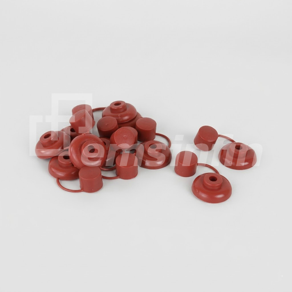 capuchones rojo