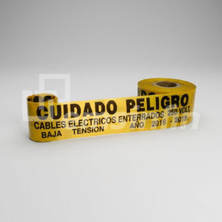 Cinta de Advertencia para Cables Eléctricos Enterrados