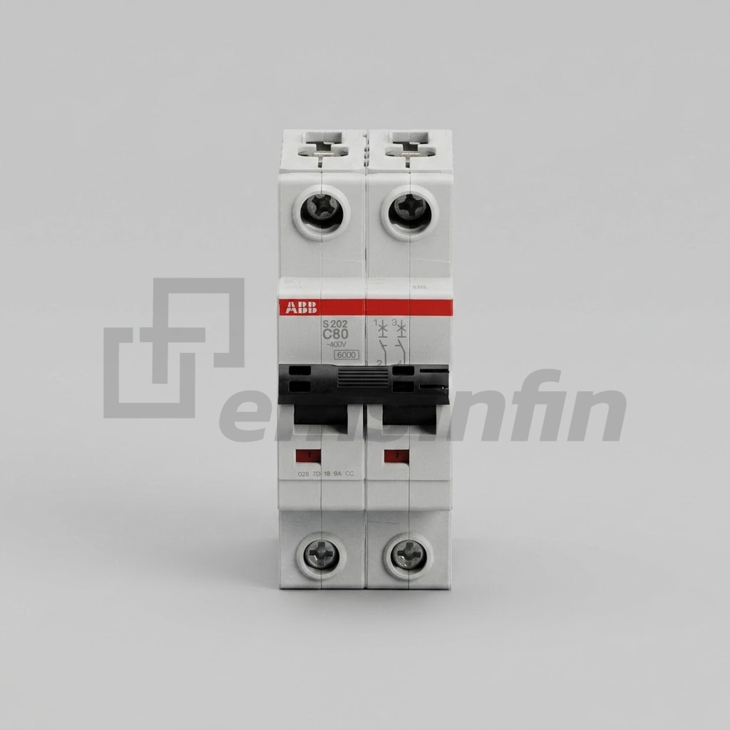 breaker bipolar 2x80A - llave general