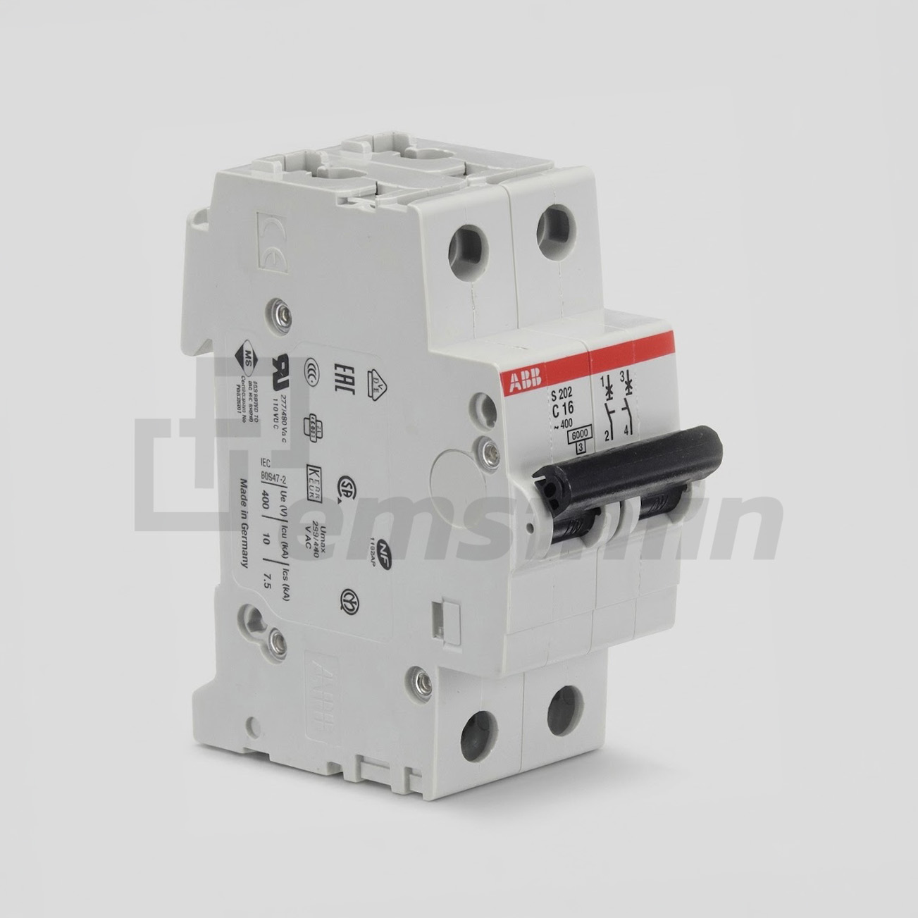 Interruptor Termomagnético Bipolar 16A